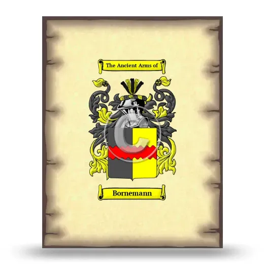 Bornemann Coat of Arms Print