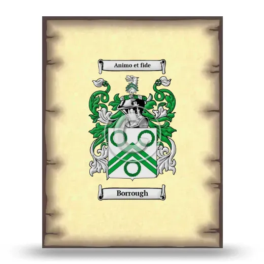 Borrough Coat of Arms Print