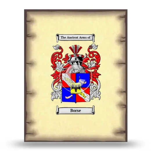 Borse Coat of Arms Print