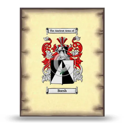 Borsh Coat of Arms Print