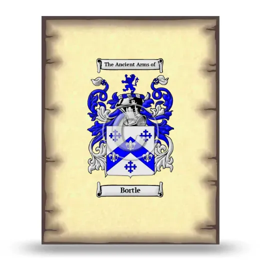 Bortle Coat of Arms Print