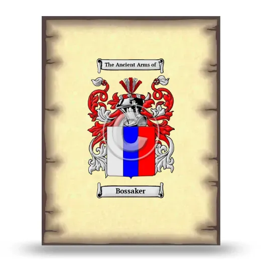 Bossaker Coat of Arms Print