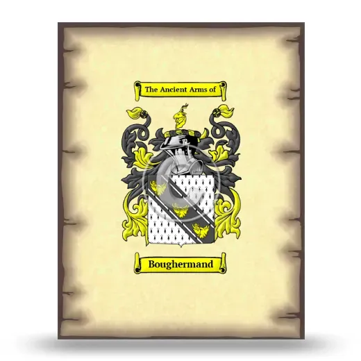 Boughermand Coat of Arms Print