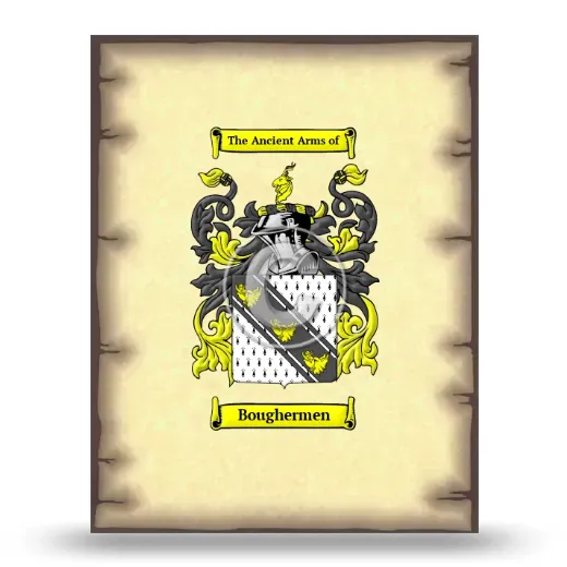Boughermen Coat of Arms Print