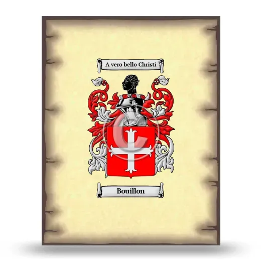 Bouillon Coat of Arms Print