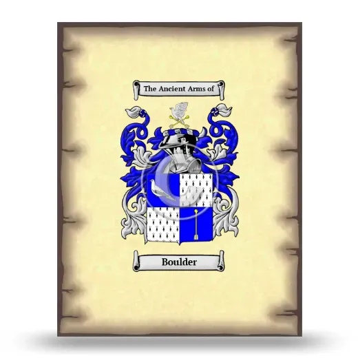 Boulder Coat of Arms Print