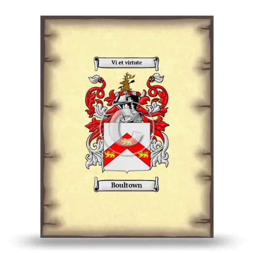 Boultown Coat of Arms Print