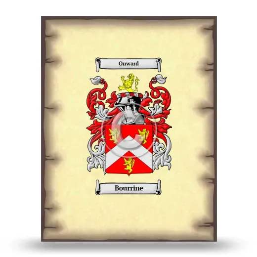 Bourrine Coat of Arms Print