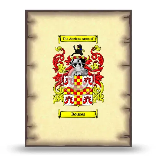 Bouses Coat of Arms Print