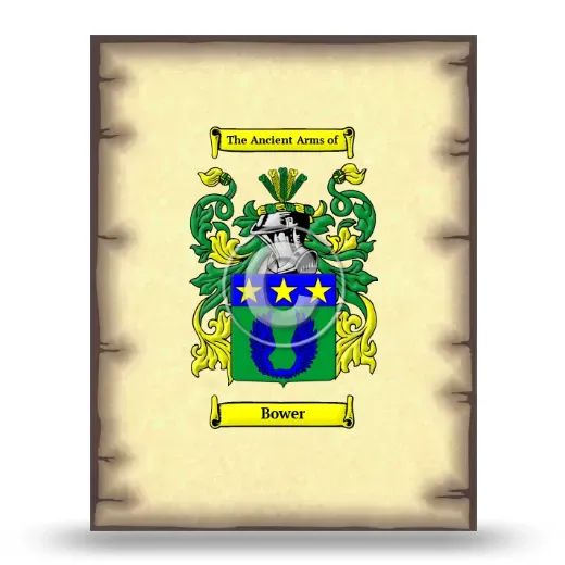 Bower Coat of Arms Print