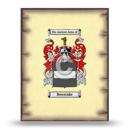 Bowstake Coat of Arms Print
