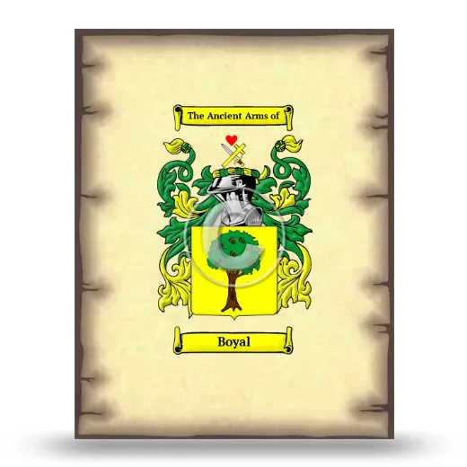 Boyal Coat of Arms Print