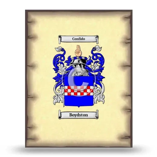 Boydston Coat of Arms Print