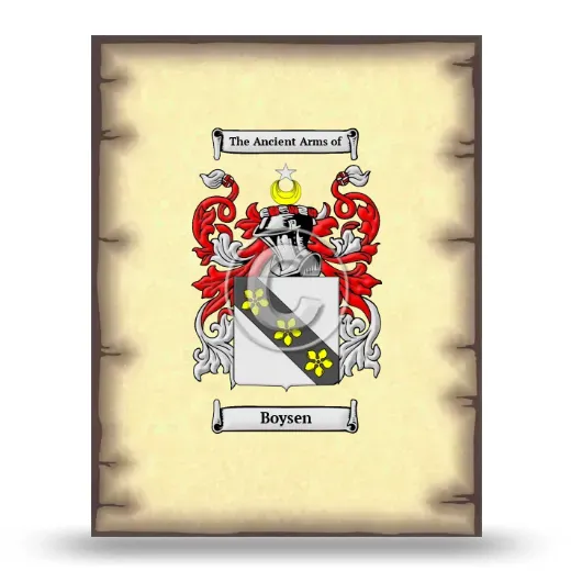 Boysen Coat of Arms Print