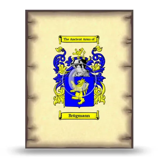 Brügmann Coat of Arms Print