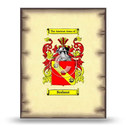 Brabant Coat of Arms Print