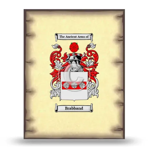 Brabband Coat of Arms Print