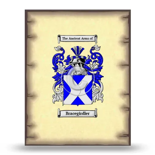 Bracegirdler Coat of Arms Print