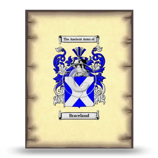 Braceland Coat of Arms Print