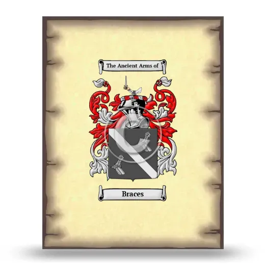 Braces Coat of Arms Print