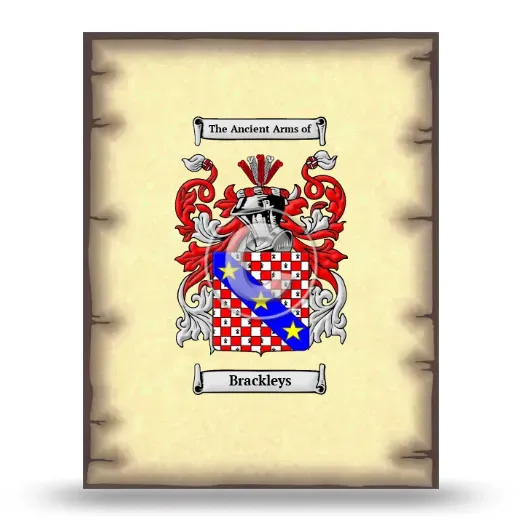 Brackleys Coat of Arms Print