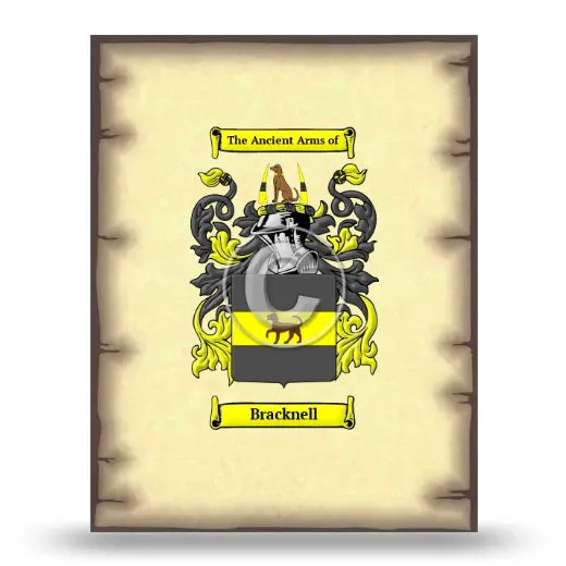 Bracknell Coat of Arms Print
