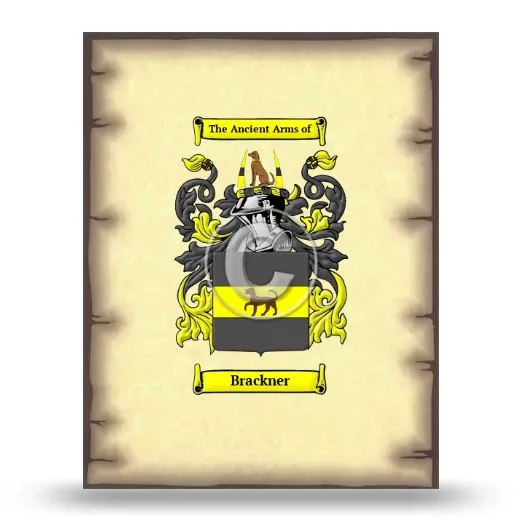 Brackner Coat of Arms Print