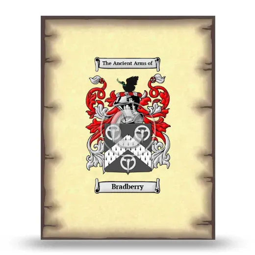Bradberry Coat of Arms Print