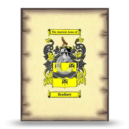 Bradney Coat of Arms Print