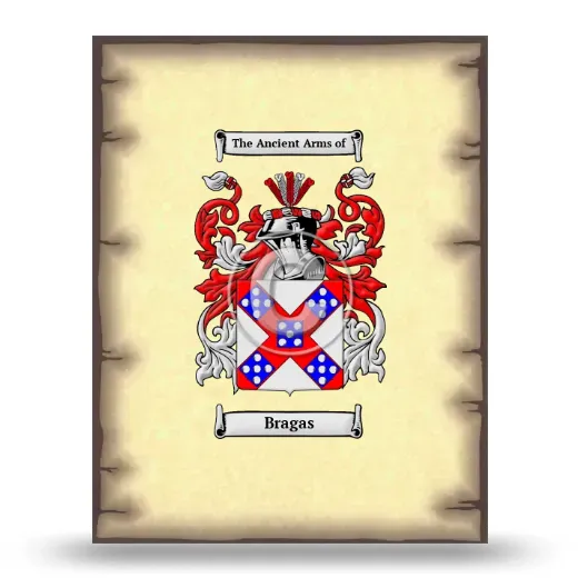 Bragas Coat of Arms Print