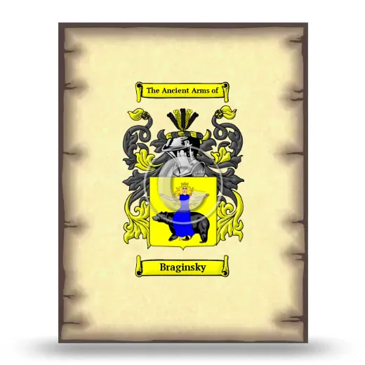 Braginsky Coat of Arms Print