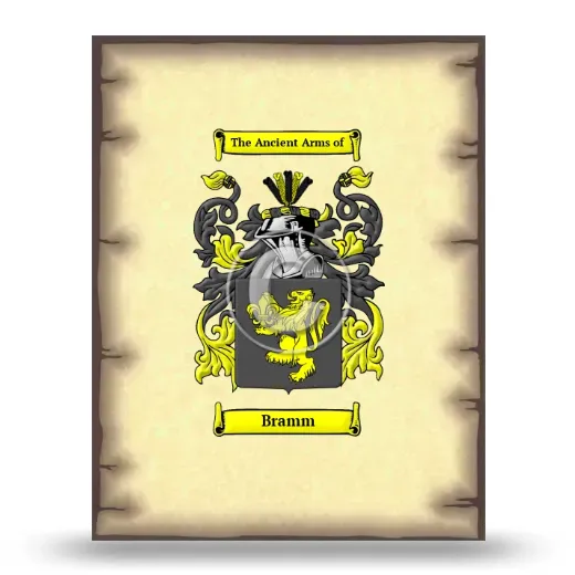 Bramm Coat of Arms Print