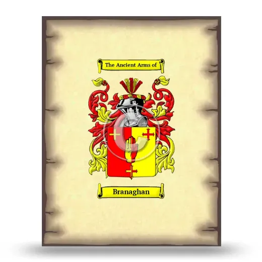 Branaghan Coat of Arms Print
