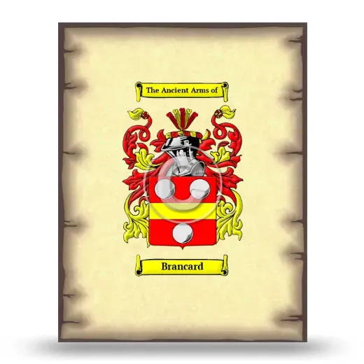 Brancard Coat of Arms Print