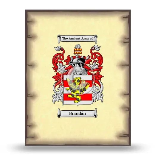 Brandán Coat of Arms Print