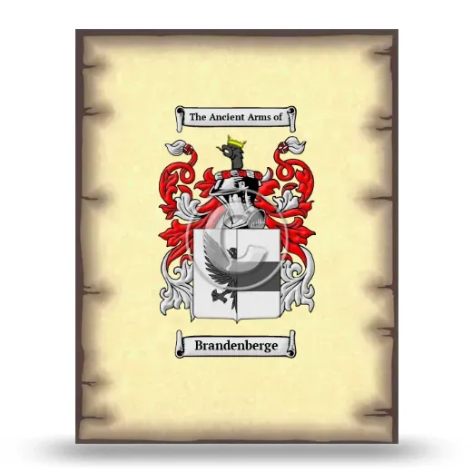 Brandenberge Coat of Arms Print