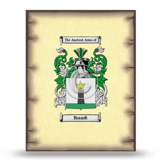 Brandt Coat of Arms Print