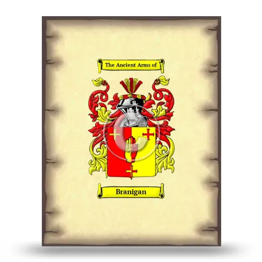 Branigan Coat of Arms Print