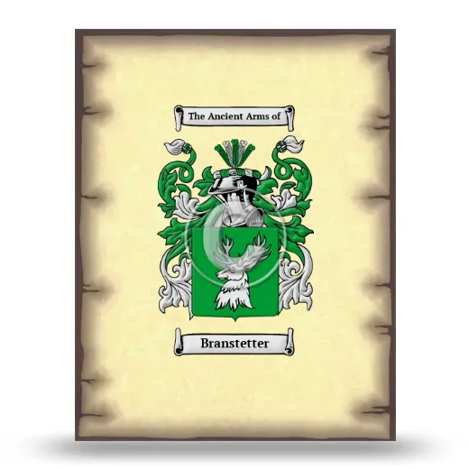 Branstetter Coat of Arms Print