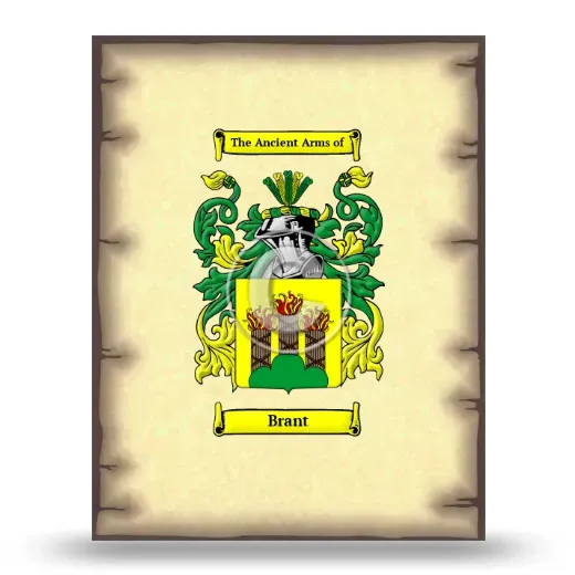 Brant Coat of Arms Print
