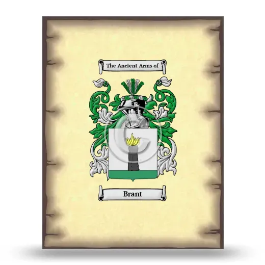 Brant Coat of Arms Print