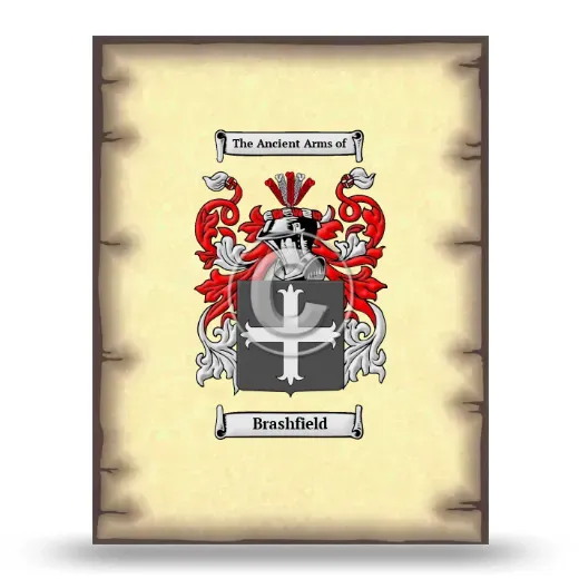 Brashfield Coat of Arms Print
