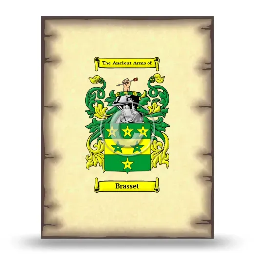 Brasset Coat of Arms Print