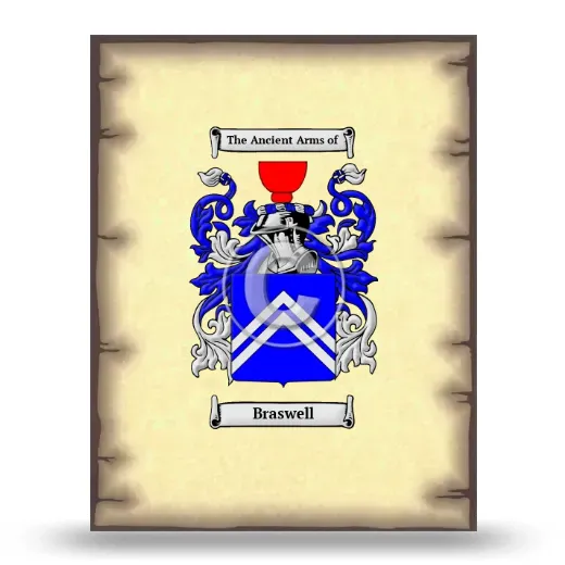 Braswell Coat of Arms Print