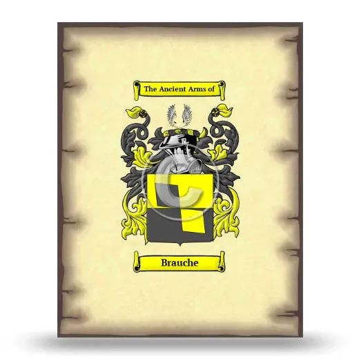 Brauche Coat of Arms Print