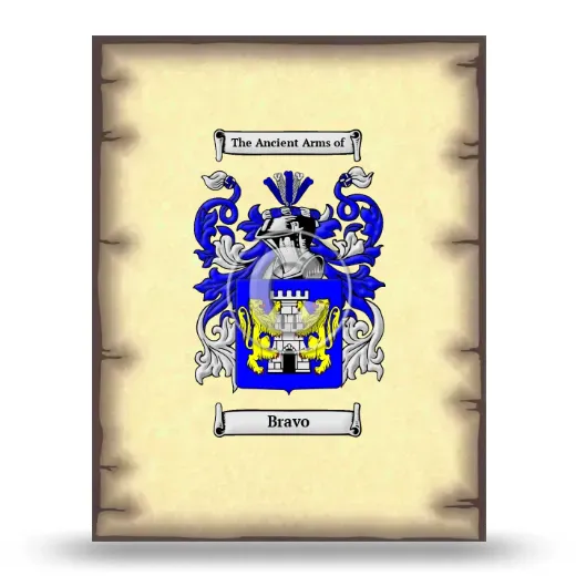 Bravo Coat of Arms Print