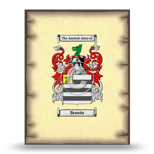 Brawin Coat of Arms Print