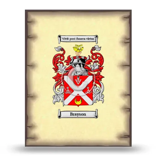 Brayson Coat of Arms Print