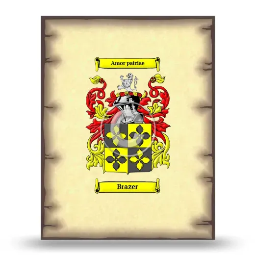 Brazer Coat of Arms Print