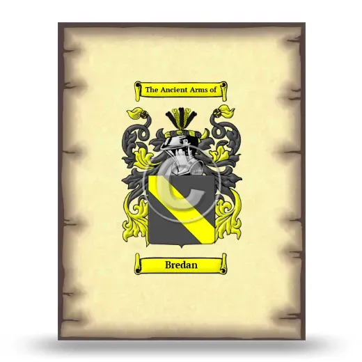 Bredan Coat of Arms Print